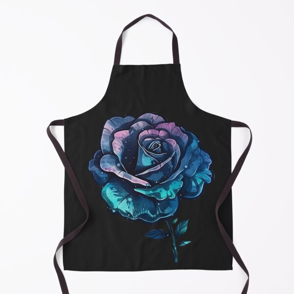 Item preview, Magic blue Rosa. Beautiful colourful blue Rose Flower. Tattoo Rosa, Flowers designed and sold by Anastasiia Yurevych.