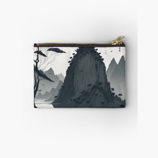 Item preview, Soothing Sepia Ink Wash of Ninh Binh's Rustic Villages| Tranquil Sepia Landscape of Ancient Villages in Ninh Binh, Vietnam designed and sold by RedArtG09.