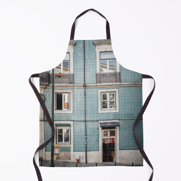 Item preview, Portugues Mosaic Tiles | Turqouoise House | Alfama Lisbon designed and sold by PhotosByVille.