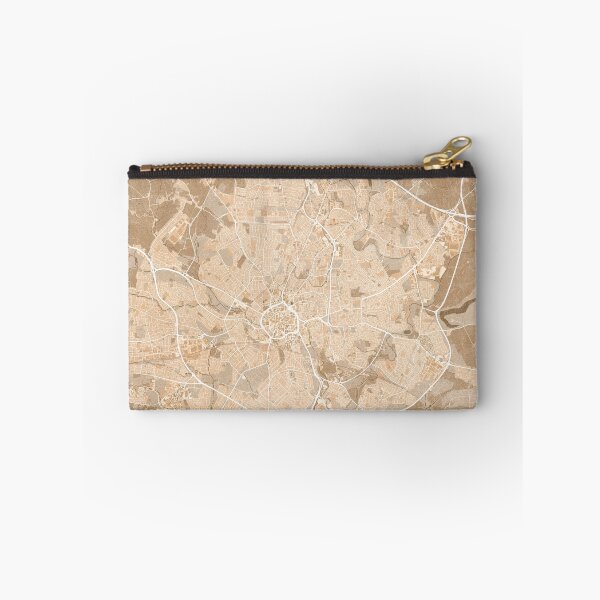 Item preview, Map of Coventry (England) in sepia vintage style designed and sold by blursbyai.