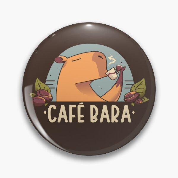 Item preview, CafeBara - Cute Coffee Capybara designed and sold by Snouleaf.