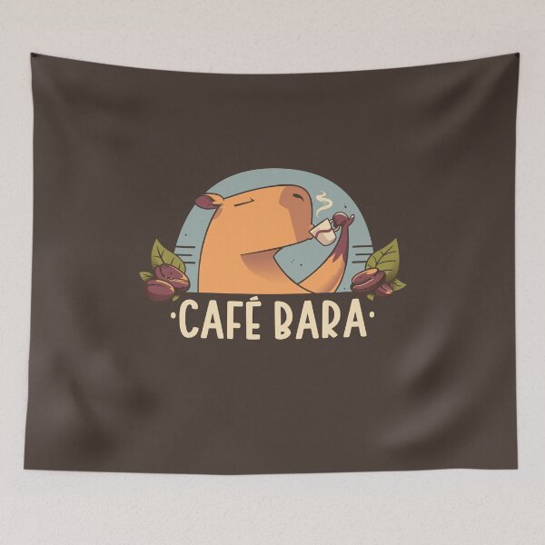 Item preview, CafeBara - Cute Coffee Capybara designed and sold by Snouleaf.