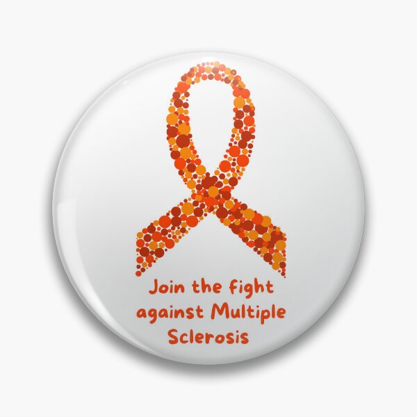Item preview, Multiple Sclerosis Orange Ribbon designed and sold by Thirdsun.