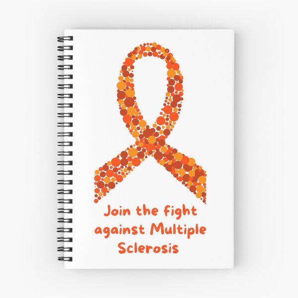 Item preview, Multiple Sclerosis Orange Ribbon designed and sold by Thirdsun.