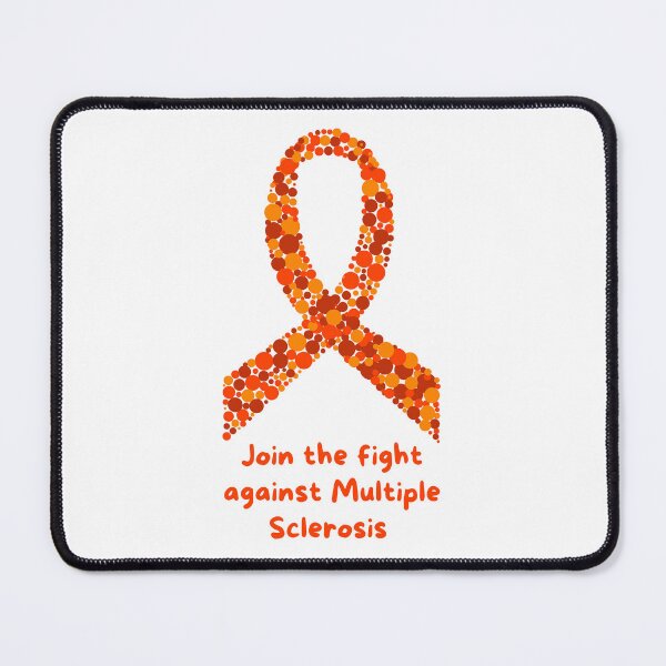 Item preview, Multiple Sclerosis Orange Ribbon designed and sold by Thirdsun.