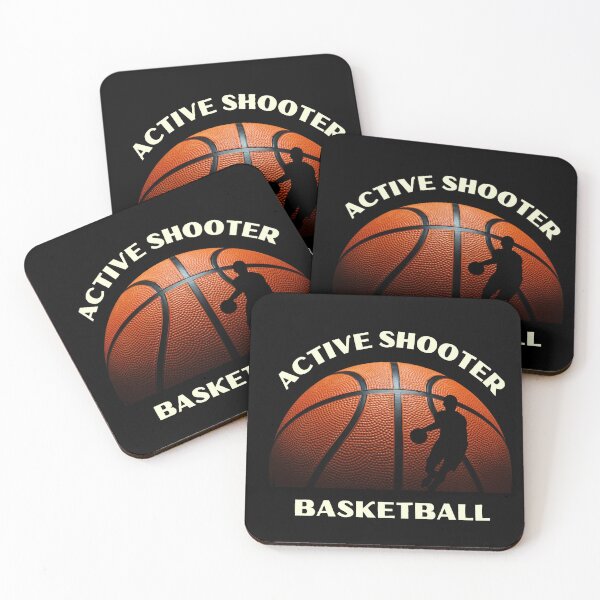 Item preview, Active shooter basketball designed and sold by Mystichaze.