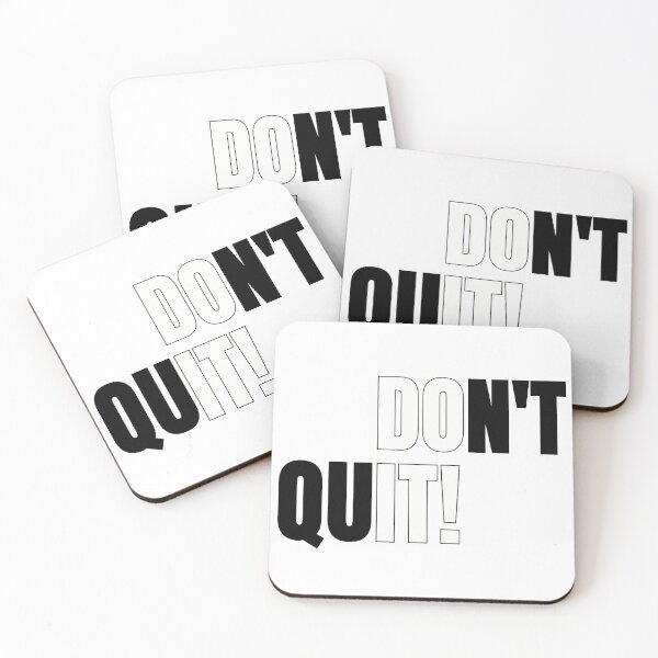 Item preview, Don't Quit designed and sold by Kwoss.