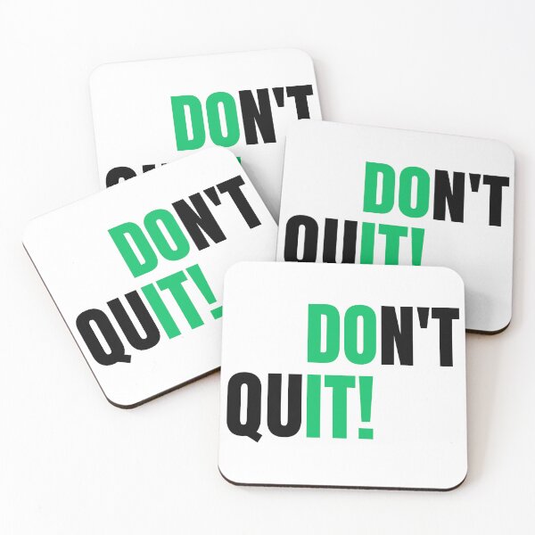 Item preview, Don't Quit designed and sold by Kwoss.