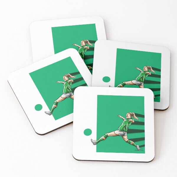 Item preview, Louise Quinn - Ireland Womens National Team Football Artwork designed and sold by barrymasterson.