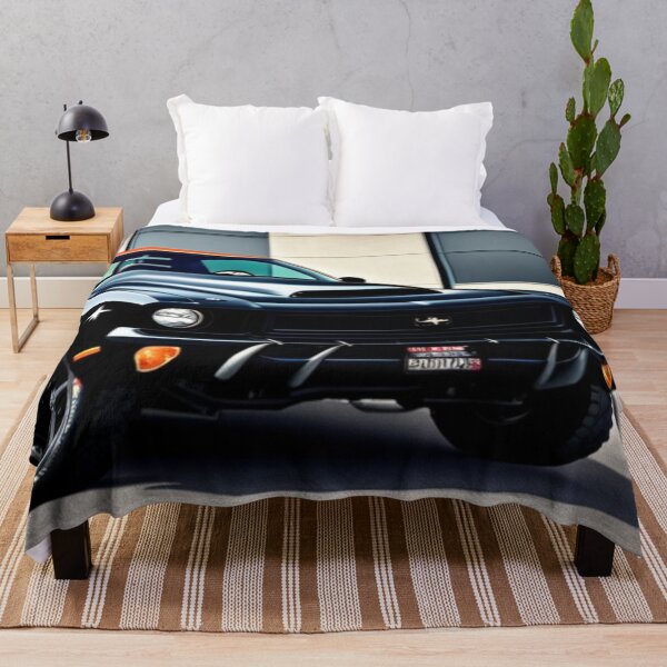 Item preview, Vintage Black V8 American Muscle Car Racing Classic designed and sold by Michael Voyler.