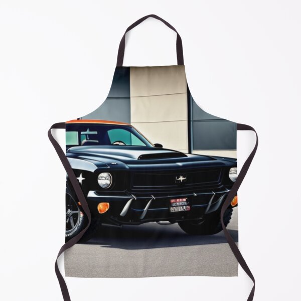 Item preview, Vintage Black V8 American Muscle Car Racing Classic designed and sold by Michael Voyler.