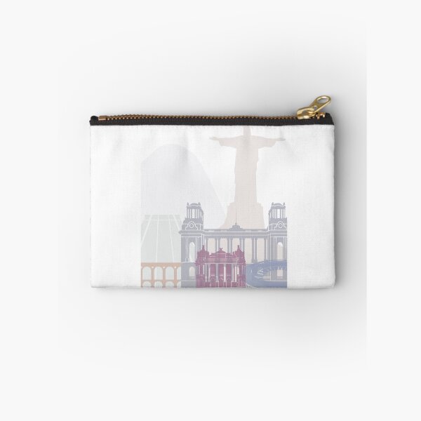 Item preview, RIO JANEIRO V2 SKYLINE POSTER PASTEL designed and sold by paulrommer.
