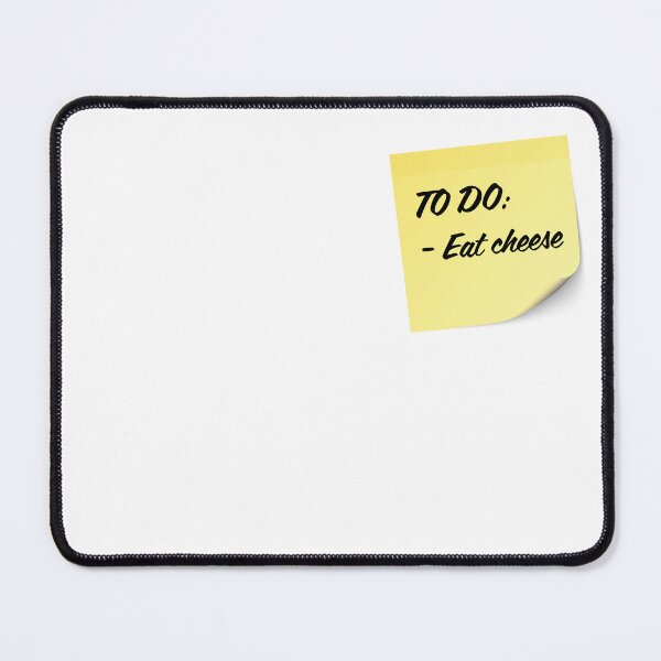 Item preview, Eat cheese Post it note designed and sold by Grav1n.