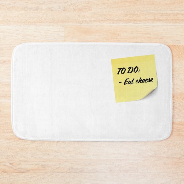 Item preview, Eat cheese Post it note designed and sold by Grav1n.