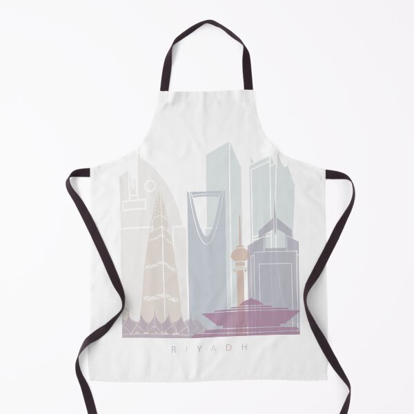 Item preview, RIYADH SKYLINE POSTER PASTEL designed and sold by paulrommer.