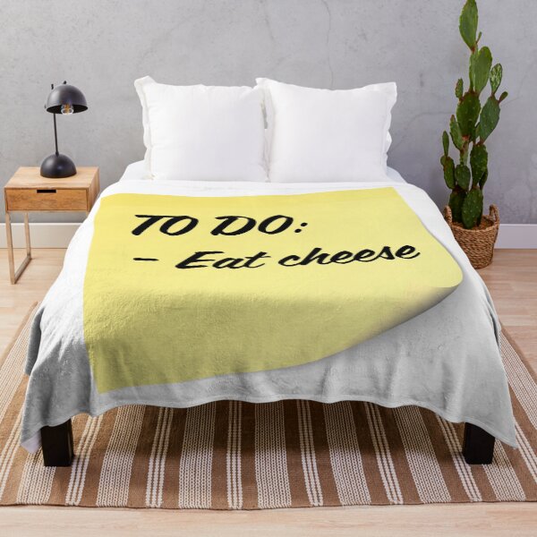 Item preview, Eat cheese Post it note designed and sold by Grav1n.