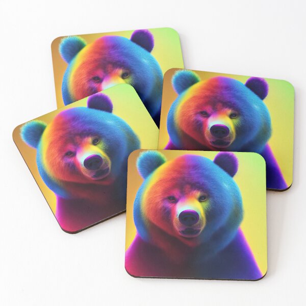 Item preview, Sweet colorful bear mom Leila designed and sold by Pixelboys.
