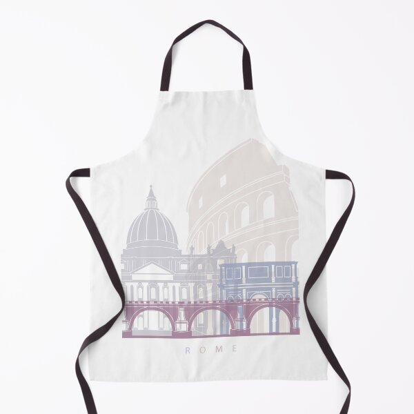 Item preview, ROME SKYLINE POSTER PASTEL designed and sold by paulrommer.