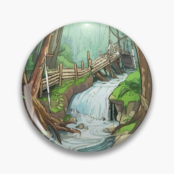Item preview, Serene woodland forest adventure designed and sold by Davlination.