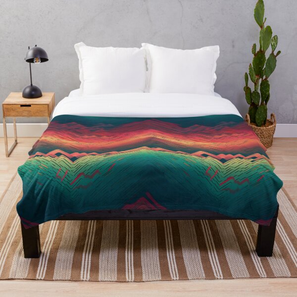 Item preview, Abstract Art pattern, modern vivid colors II designed and sold by Hazmat-AI7.