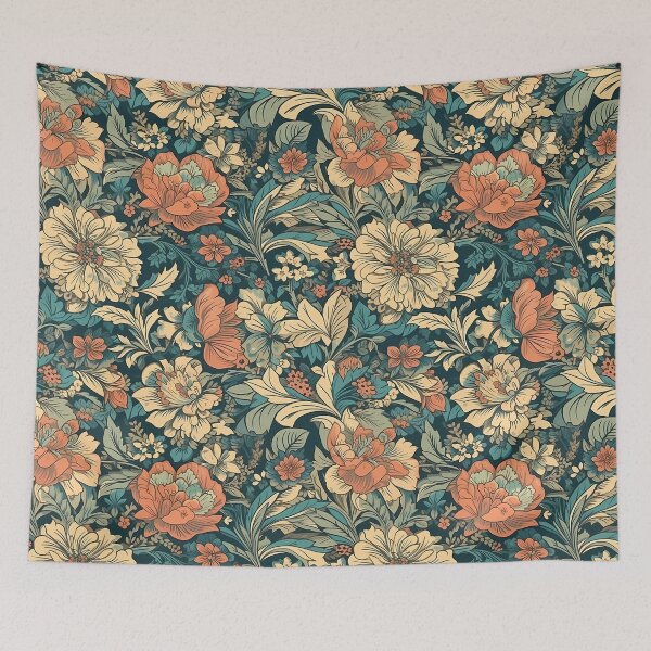 Item preview, Vintage style floral pattern designed and sold by IJStanding.