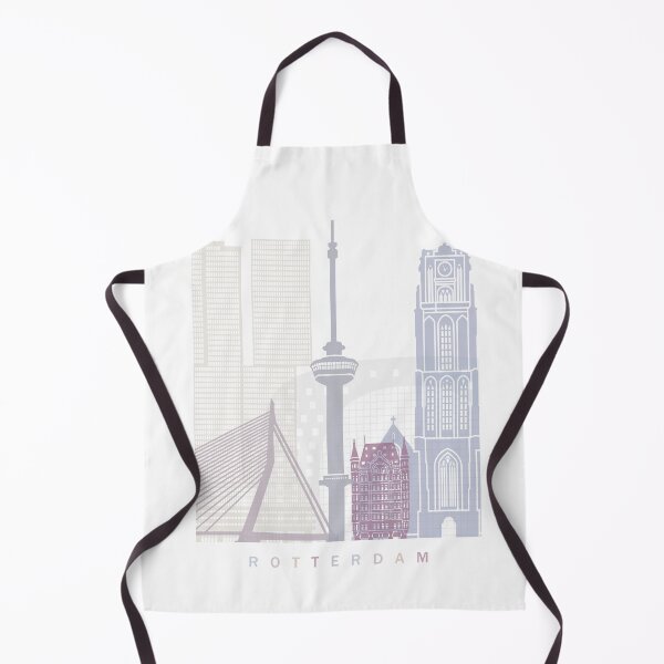 Item preview, ROTTERDAM SKYLINE POSTER PASTEL designed and sold by paulrommer.