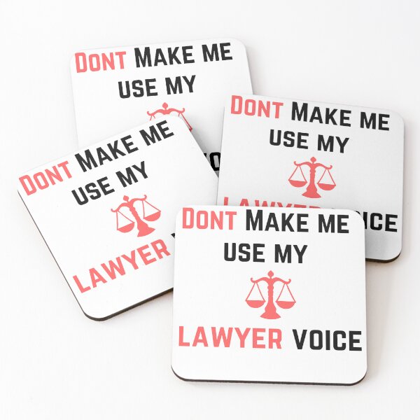 Item preview, dont make me use my lawyer voice designed and sold by ChromaHeaven.