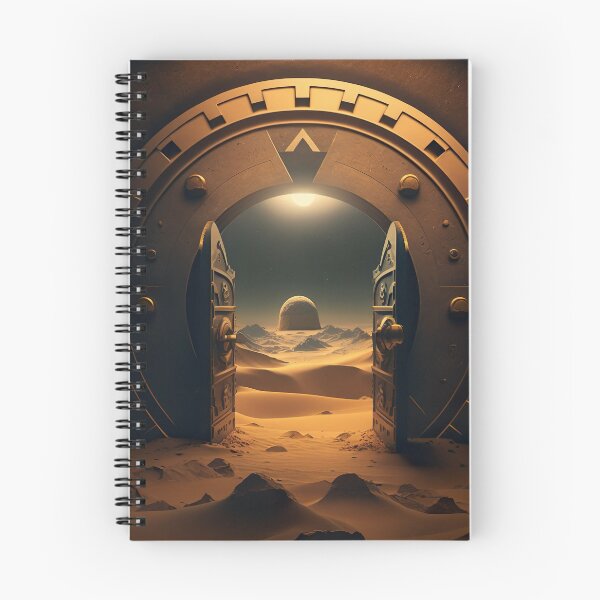 Item preview, Temple of Gold A Dark Fantasy in the Desert designed and sold by Bored Elon.