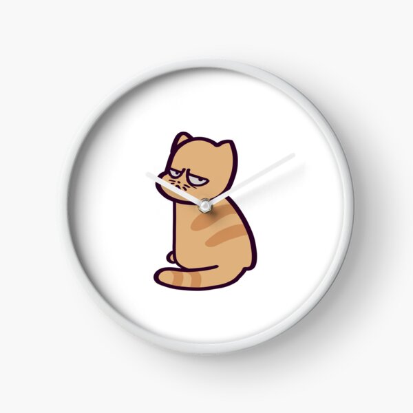Item preview, Adorably Angry Cartoon Kitty designed and sold by ThumboArtBumbo.