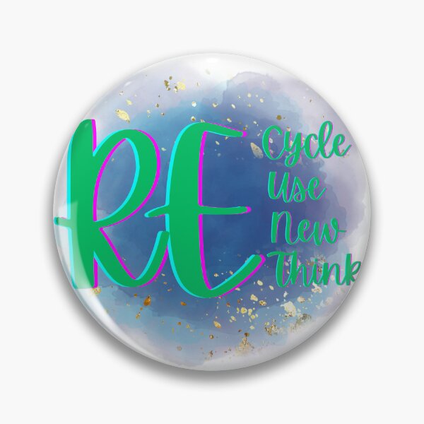 Item preview, Recycle Reuse Renew Rethink Crisis Environmental Activism designed and sold by LMADesigns.