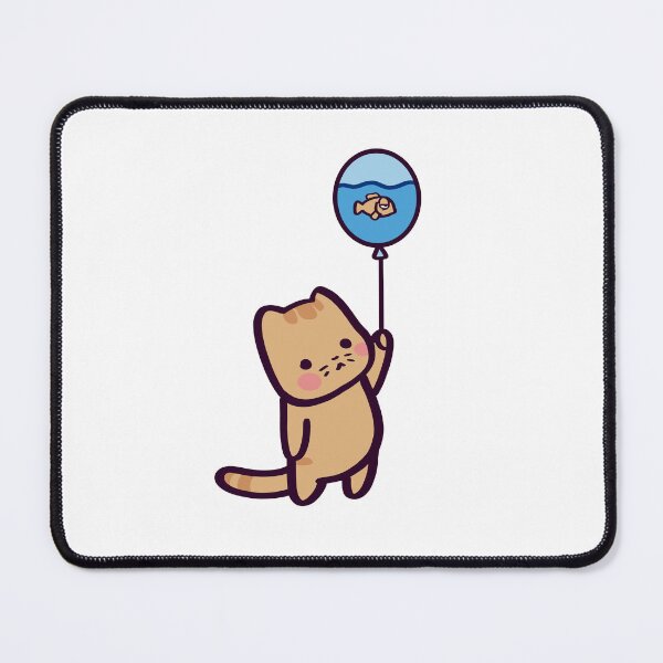 Item preview, Silly Cat With Water Balloon designed and sold by ThumboArtBumbo.