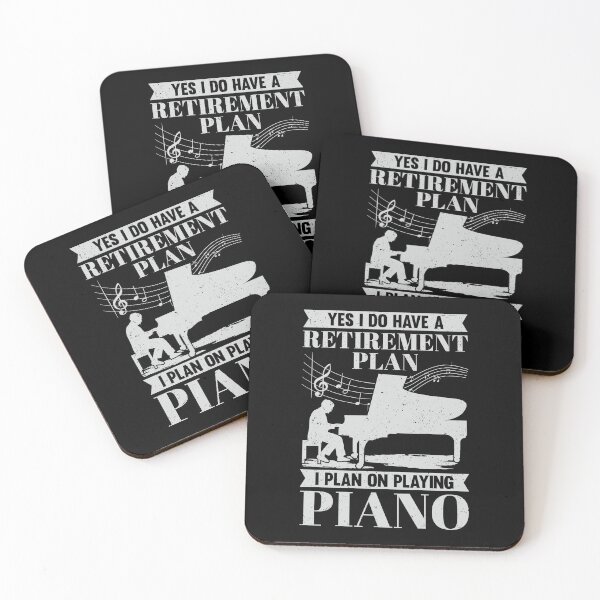Item preview, Retirement Plan Piano Player Retired Pianist Gift designed and sold by Marcid95.