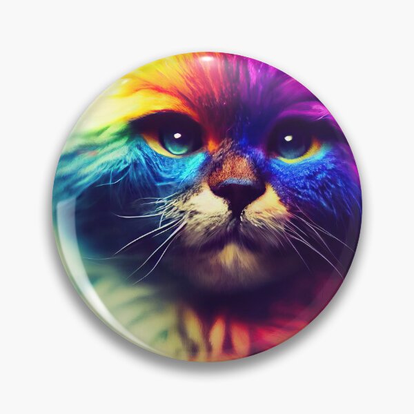 Item preview, Clarence, the cross-eyed motley cat designed and sold by Pixelboys.