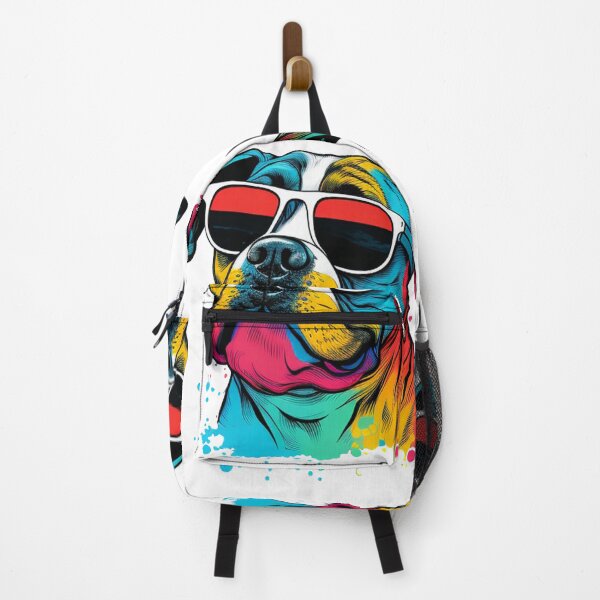 Item preview, happy dog with sunglasses designed and sold by CrnMeta.