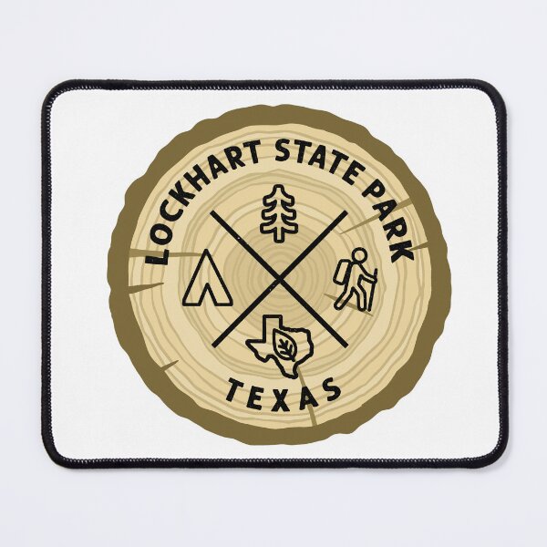 Item preview, Lockhart State Park Texas Log Slice designed and sold by VanyaKar.