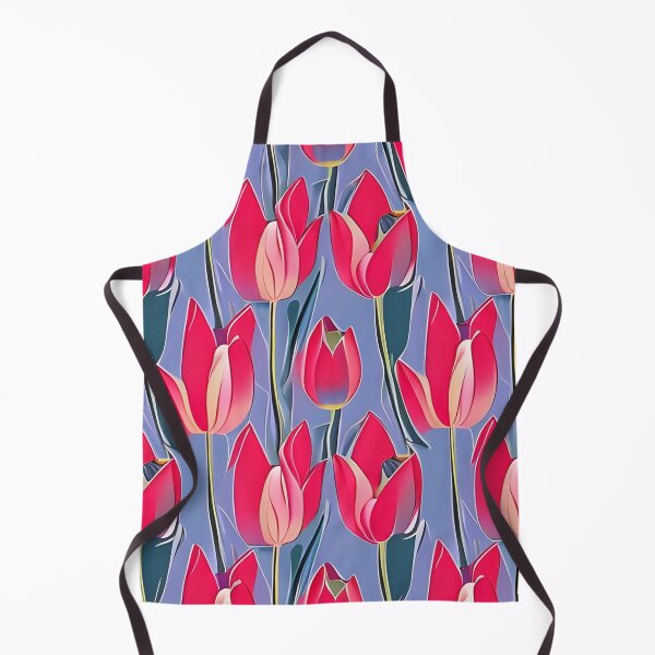 Item preview, Tulip Flower Pattern designed and sold by Caros-Lines.