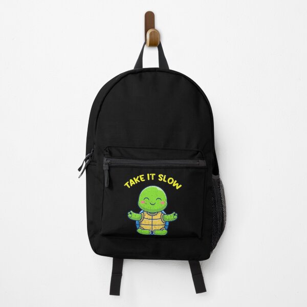 Item preview, Take it slow cute turtle yoga pose designed and sold by Positive.Mindset.