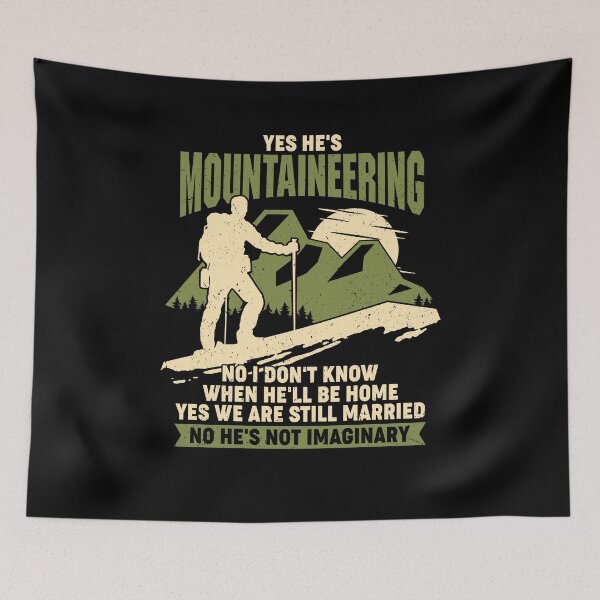 Item preview, Mountaineering Mountaineer Wife Couple Gift designed and sold by Marcid95.