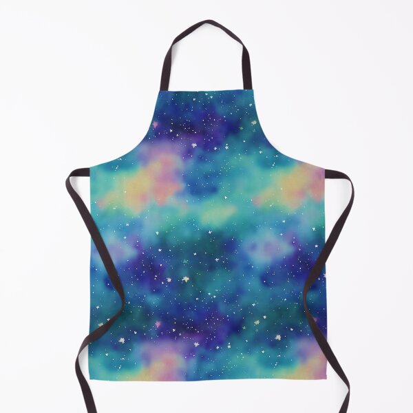 Item preview, Stellar Nightscape: A Seamless Pattern of Glittering Stars, Watercolor designed and sold by Girly-Universe.