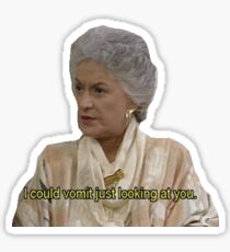 Dorothy Zbornak Sticker