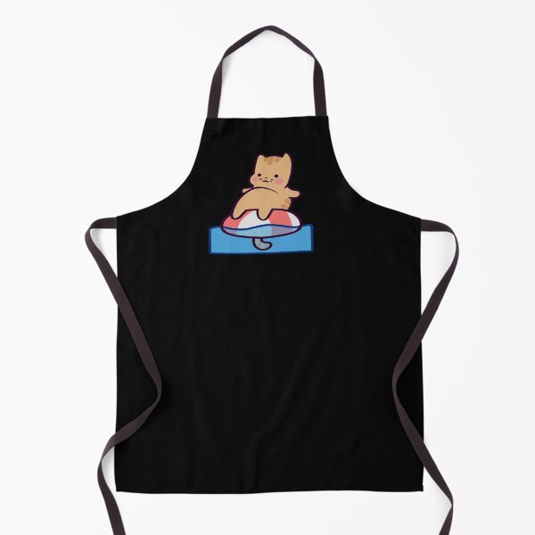 Item preview, Summer Cat Enjoying a Day at the Beach designed and sold by ThumboArtBumbo.