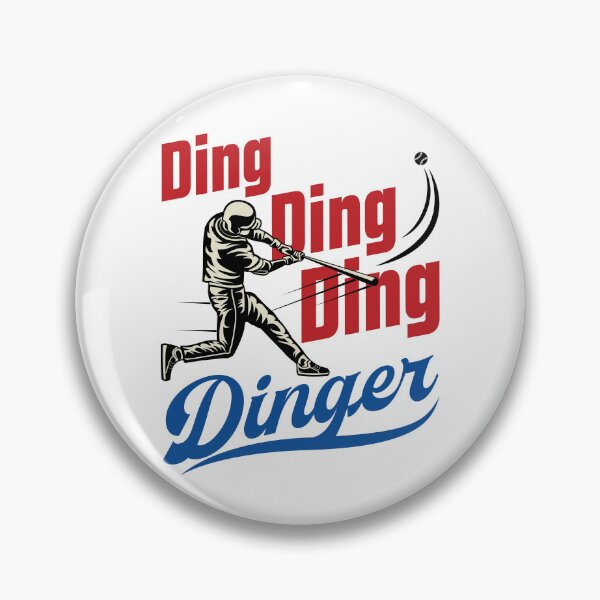 Item preview, Ding Ding Ding Dinger Baseball Home Run  designed and sold by jaygo.