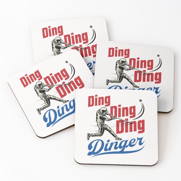 Item preview, Ding Ding Ding Dinger Baseball Home Run  designed and sold by jaygo.