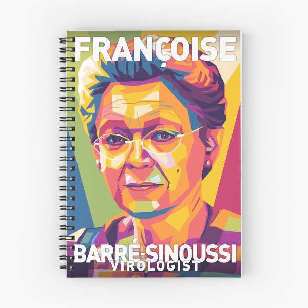 Artikelvorschau, Francoise Barré Sinoussi entworfen und verkauft von Shecience.