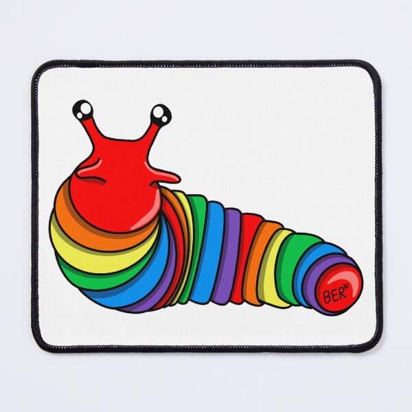 Artikelvorschau, Rainbow Pride Fidget Slug entworfen und verkauft von SentABear.