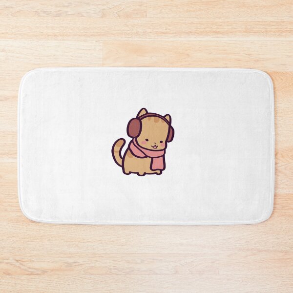 Item preview, Derpy Winter Cat Kawaii designed and sold by ThumboArtBumbo.