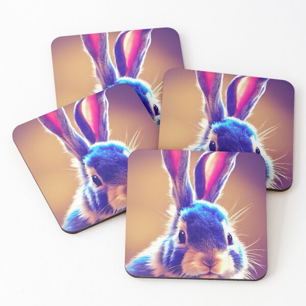 Item preview, Hoppel Blue, the tame cute rabbit designed and sold by Pixelboys.