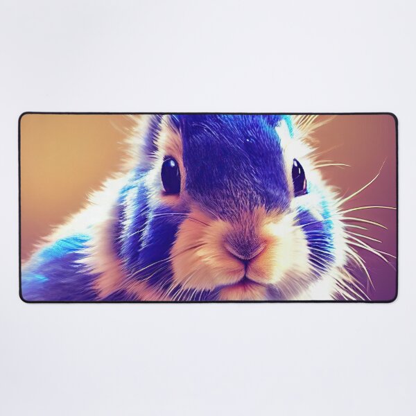 Item preview, Hoppel Blue, the tame cute rabbit designed and sold by Pixelboys.