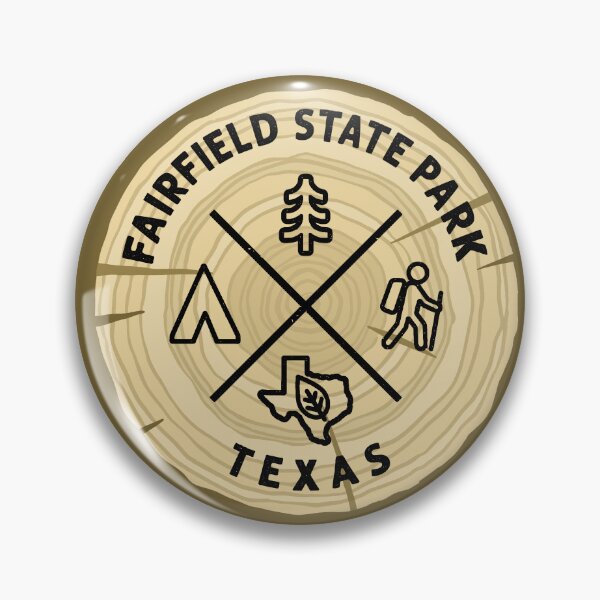 Item preview, Fairfield State Park Texas Log Slice designed and sold by VanyaKar.
