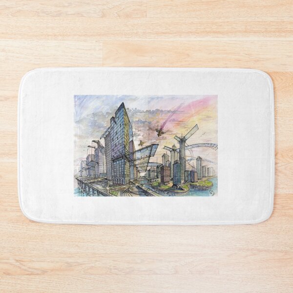 Item preview, Futuristic city designed and sold by Denis Godyna.